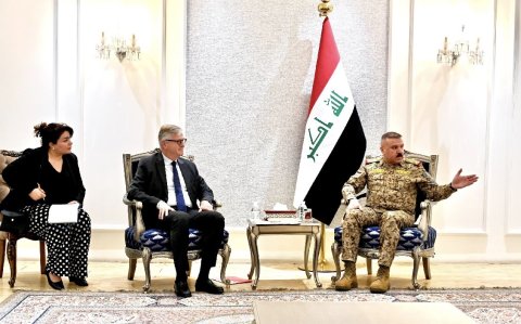 مدير مكتب القائد العام للقوات المسلحة يؤكد استعداد العراق للمشاركة بعمليات السلام تحت مظلة الامم المتحدة