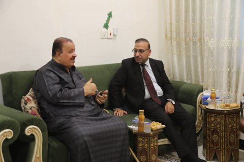 رئيس جامعة الكوفة يطمئن على صحة الصحفي  سعدون الجابري ويثمّن مسيرته المهنية