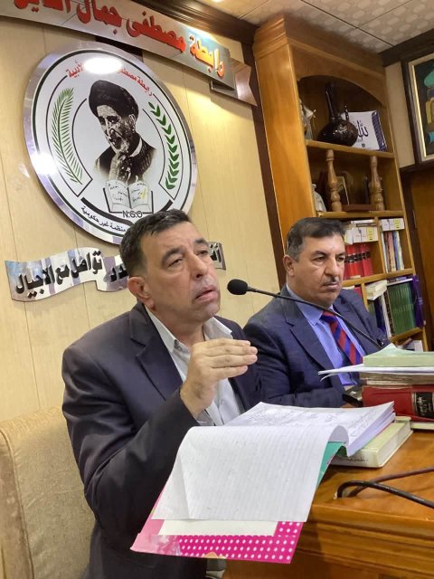 رابطة مصطفى جمال الدين الأدبية في البصرة تستذكر العلّامة الراحل بمحاضرة نقدية عن الإيقاع الشعري