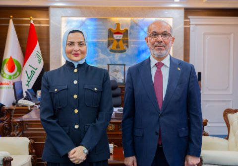 مجلس البصرة  يبحث مع وزير النفط تثبيت حقوق العاملين في مشروع FCC ودعم خريجي المعاهد النفطية