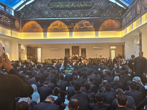 افتتاح حسينية قمر بني هاشم في الطوبة والنخيلة بالبصرة  تزامناً مع ذكرى استشهاد الإمام العباس (ع)