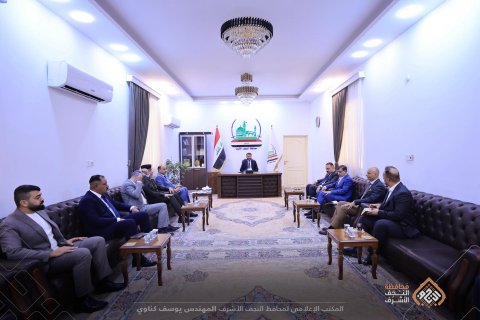 محافظ   النجف يوجّه الأجهزة الأمنية بمتابعة ملف الوقود والغاز  لضمان انسيابية التجهيز ومنع حالات الاحتكار