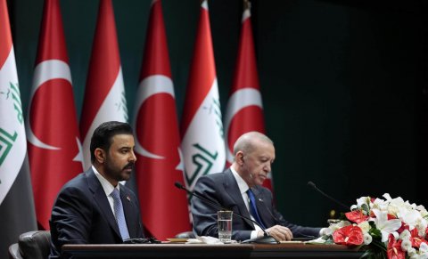 الزيدي يؤكد حرص العراق على تطوير العلاقات الثنائية مع تركيا..  ويعلن الاتفاق على إطلاق العمل بمشروع طريق التنمية