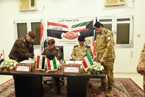 العراق والكويت يبحثان تطوير التعاون والتنسيق الأمني وتعزيز أمن الحدود المشتركة 