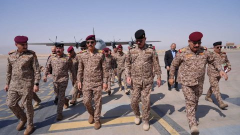 وفد أمني برئاسة يار الله يصل إلى قيادة القوة البحرية ضمن قاطع عمليات البصرة