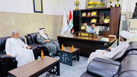 معاون محافظ البصرة يلتقي  مدير دار الإفتاء العراقية.. ويؤكد  ترسيخ التعايش السلمي في المحافظة