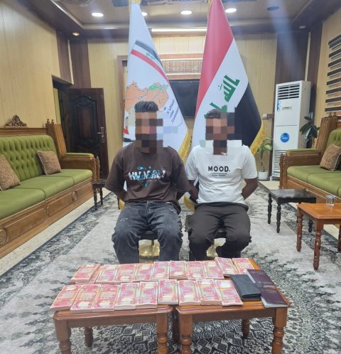 المنافذ الحدودية: احباط محاولة ادخال أكثر من 48 مليون دينار عراقي مزيف في منفذ الشيب
