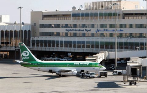 النقل تعلن جاهزية مطار بغداد الدولي الكاملة لاستقبال الطائرات