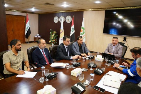 شركة الحفر العراقية تبحث إجراءات عقود المشاركة لتقديم خدمات العمليات المصاحبة التي تنفذ في الحقول النفطية