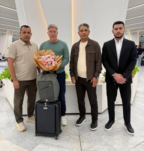 وصول مدير الدائرة التحكيمية في الاتحاد العراقي لكرة القدم الى بغداد للشروع في مهام عمله