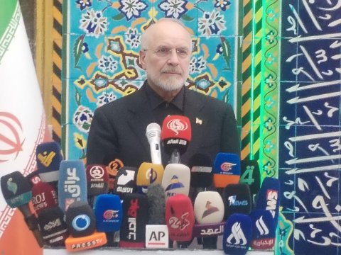 رئيس مجلس الشورى الإيراني: الروابط والعلاقات بين الشعبين العراقي والإيراني متجذرة عبر التاريخ