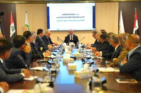 وكيل وزارة النفط يؤكد النهوض بواقع شركة الحفر  وتعزيز دورها في تنفيذ عمليات الحفر والاستصلاح