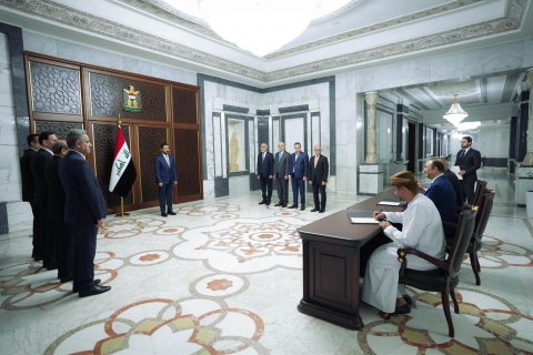 الزيدي يرعى توقيع تطوير وتشغيل حقل عجيل النفطي بين شركتي نفط الشمال وكيبت