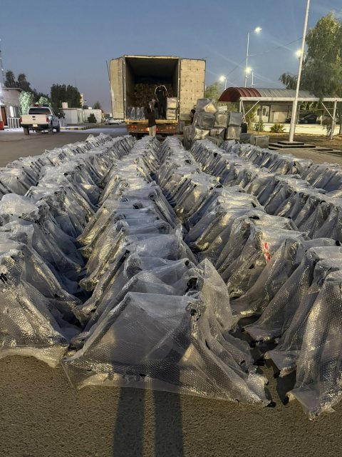 إحباط محاولة تهريب شواصي دراجات ممنوعة من الاستيراد في منفذ زرباطية الحدودي 