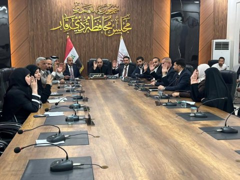 مجلس ذي قار يصوّت على اختيار حيدر غني حنون محافظاً لذي قار