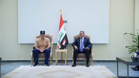 محافظ البصرة يلتقي وزير الداخلية الكويتي في منفذ سفوان