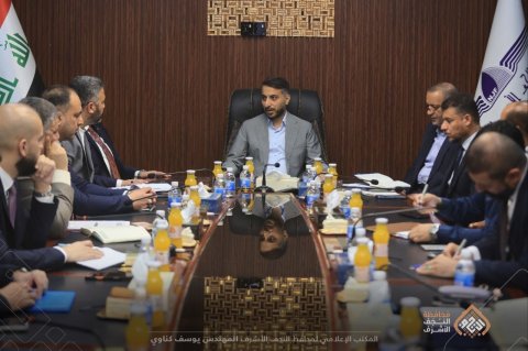 كناوي  يبحث مع كادر مطار النجف الأشرف الدولي واقع العمل ومتابعة مستوى الأداء 