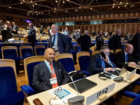 بمشاركة (104) دولة ...   العراق في  اجتماعات المنظمة الهيدروغرافية العالمية في موناكو