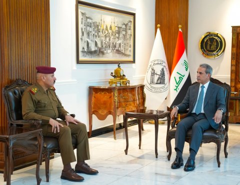 زيدان والشمري يبحثان الإجراءات القانونية التي تضمن تحقيق سيادة القانون