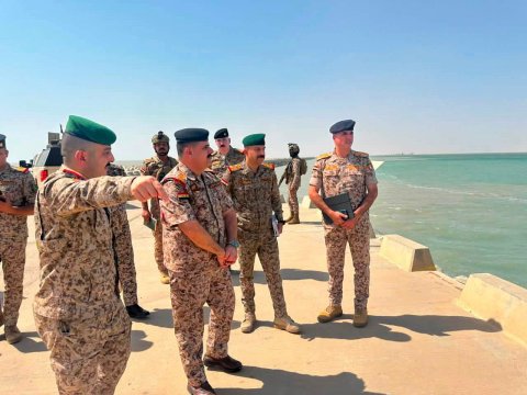 قائد عمليات البصرة : حماية ميناء الفاو الكبير تمثل مسؤولية وطنية كبرى و اهمية استراتيجية في دعم الاقتصاد العراقي