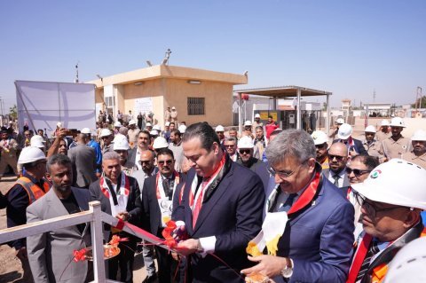 وزارة النفط : افتتاح المرحلة الأولى من مشروع إستثمار غاز بن عمر المُعجّل في البصرة