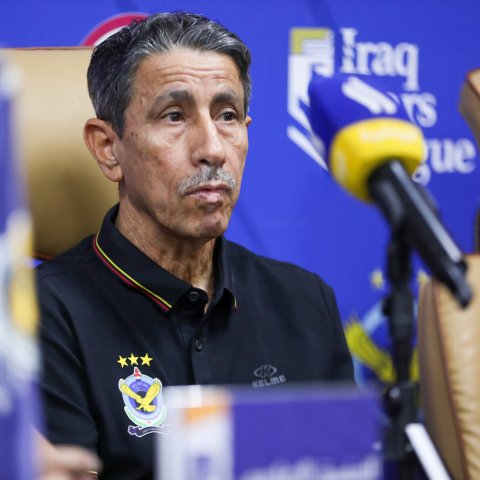 رشيد جابر: الملعب سيكون الفيصل في لقاء الديربي.. والصقور في أتم الجاهزية