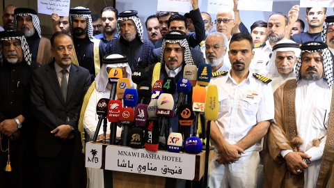 الحراك الشعبي المناهض لاتفاقية خور عبدالله يؤكد دعمه الحكومة لمعالجة الملفات العالقة بين العراق الكويت بالحوار والتفاوض والوسائل القانونية