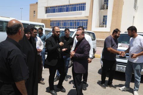 جامعة الكوفة تستنفر جهودها للمشاركة في مراسم تشييع آية الله العظمى السيد الشهيد علي خامنئي (قدس)