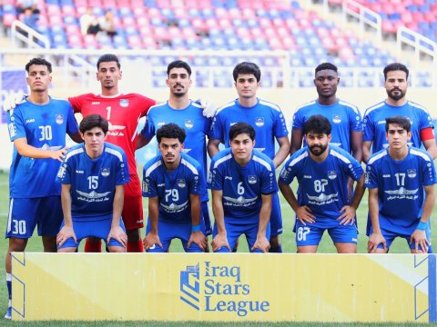 اربيل يدك شباك النجف برباعية في دوري النجوم  النجف / المرسى نيوز