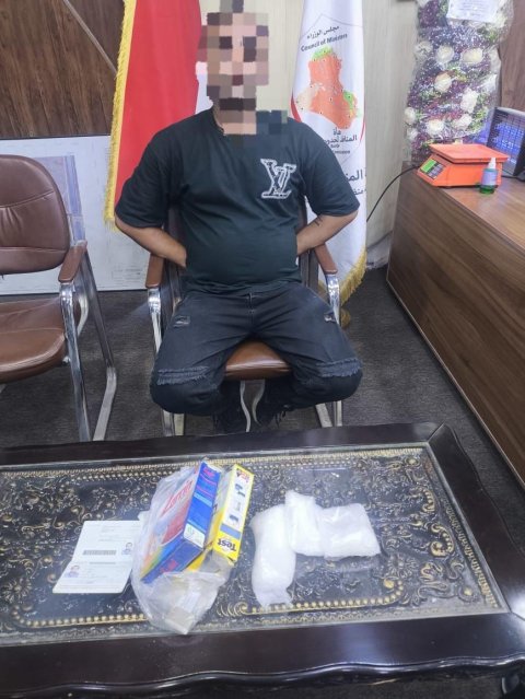إحباط محاولة تهريب مادة الكريستال المخدرة بحوزة مسافر أجنبي في منفذ الشلامجة