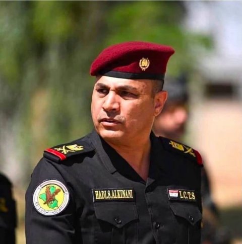 الزيدي يكلف اللواء الركن  هادي سرهيد الكناني قائدا جديد لقيادة عمليات بغداد