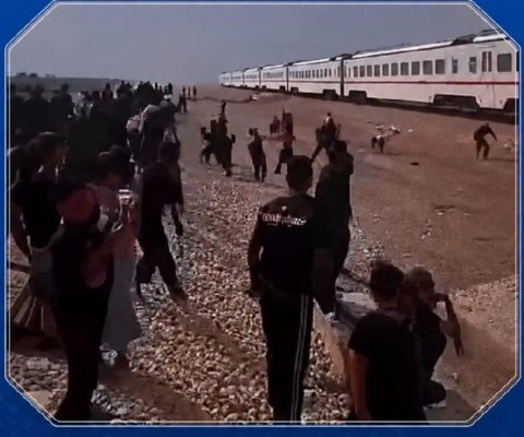 شرطة سكك الحديد: فيديو رشق القطار بالحجارة قديم يعود لعام 2020 .. واعتقال المعتدي على فاحص التذاكر