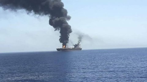 هيئة  البحرية البريطانية: إصابة ناقلة نفط  قبالة سواحل قطر