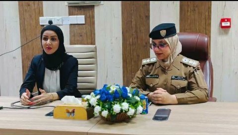 ورشة توعوية في البصرة  عن (دور الأسرة والمؤسسات الحكومية في الوقاية من الآثار النفسية والاجتماعية والقانونية للابتزاز الإلكتروني )