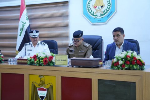 اجتماع امني في البصرة يناقش  الخطة الأمنية الخاصة بتأمين مراسم شهر محرم الحرام