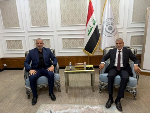 الساعدي يبحث مع وزير المالية الإصلاحات الاقتصادية وتوجهات الحكومة لتطوير إدارة الموازنة