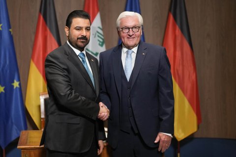 الزيدي يلتقي رئيس جمهورية ألمانيا الاتحادية