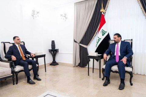 الكناني والحلبوسي يبحثان تعزيز التعاون في المجالين الشبابي والرياضي