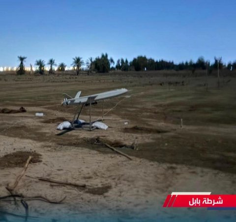 شرطة بابل تعلن  رصد طائرة مسيّرة معدّة للإطلاق ضمن قضاء المحاويل – منطقة الجيلاوية