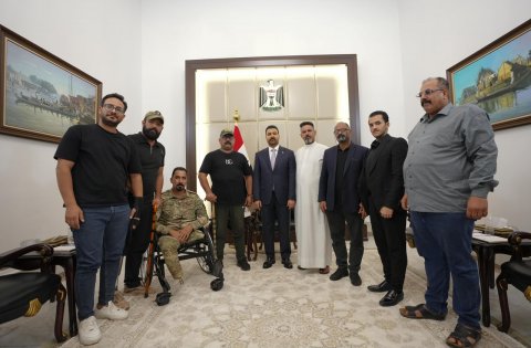 رئيس الوزراء يوجه بالاهتمام بملف جرحى الحشد الشعبي