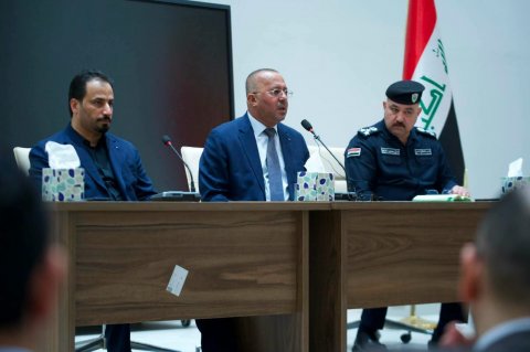 دفاع مدني البصرة والصحة يبحثان تعزيز متطلبات الوقاية والسلامة في المؤسسات الصحية