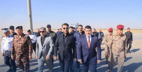 العوادي يبحث مع محافظ النجف تنظيم مراسم تشييع جثمان  الشهيد السيد الخامنئي