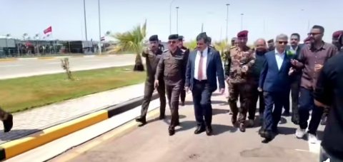 ممثل وزير الداخلية يتفقد منفذ الشلامجة لمتابعة استقبال وتفويج الزائرين الايرانيين