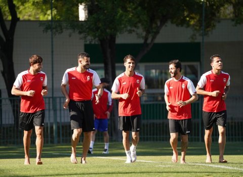 منتخبنا الوطني  يجري اول وحدة تدريبية في مدينة مونتيري المكسيكية  استعداداً لمباراة الملحق المؤهل الى مونديال 2026