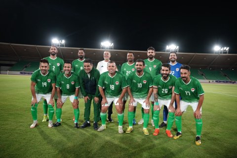 وديا …نجوم قدامى العراق وإيران يتعادلان بهدف لهدف