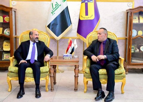 ائتلاف الإعمار والتنمية وحزب الأمة العراقية يبحثان سبل تجاوز الانسداد السياسي وتداعيات التوتر الإقليمي