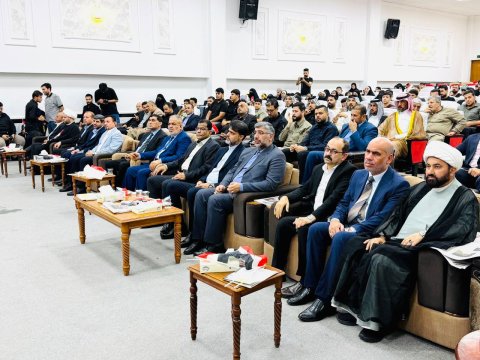 البصرة تستذكر شهداء الأمة في مهرجان مكتب الحشد الشعبي 