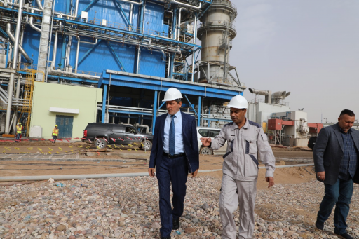 حكومة البصرة: مشروع إضافة الوحدات الحرارية الجديدة لمحطة شط 
