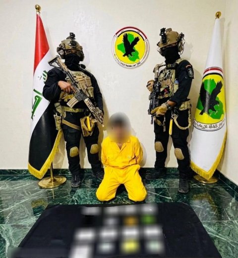 جهاز مكافحة الإرهاب يلقي القبض على احد الارهابيين  وتفكيك عدد من الأوكار في ثلاث محافظات