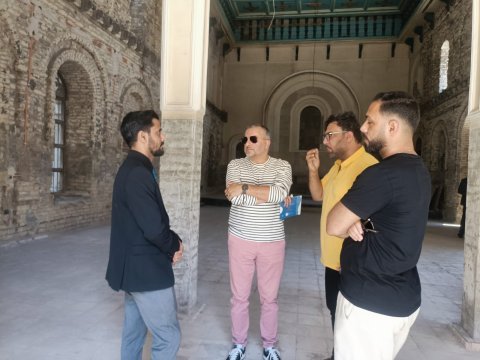 مفتشية آثار وتراث البصرة تبحث مع الملحق الثقافي الفرنسي تعزيز التعاون التراثي
